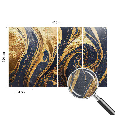 Wall mural for living room Marble patterns