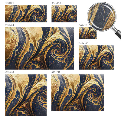 Wall mural for living room Marble patterns