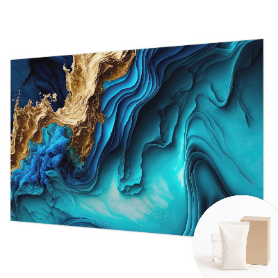 Bedroom wall mural wallpaper Energy waves