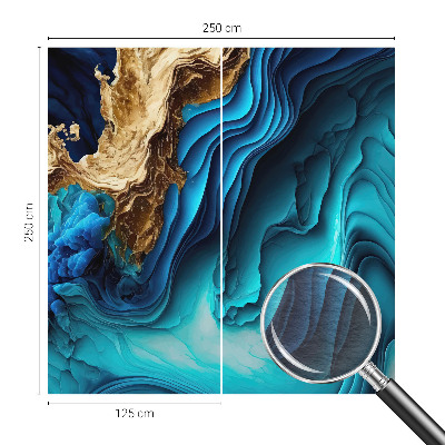 Bedroom wall mural wallpaper Energy waves