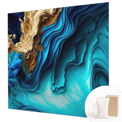 Bedroom wall mural wallpaper Energy waves