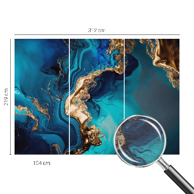 Wallpaper mural for living room Colorful abstraction