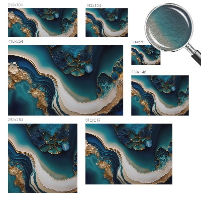 Large wall mural Colorful abstraction