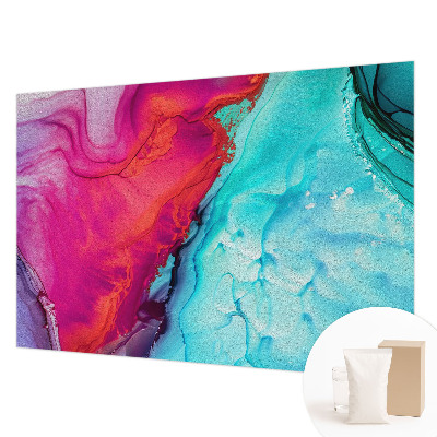 Large wallpaper mural Colorful wave