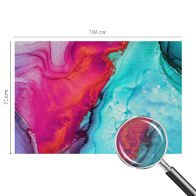 Large wallpaper mural Colorful wave