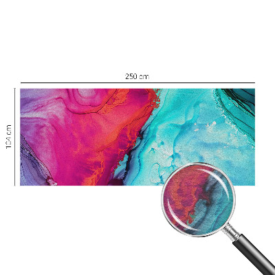 Large wallpaper mural Colorful wave