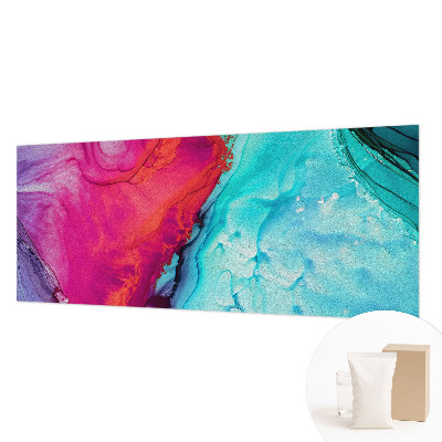 Large wallpaper mural Colorful wave