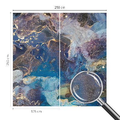 Custom size wall mural Cosmic mosaic