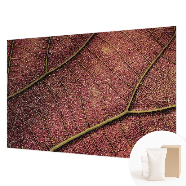 Modern wall mural Leafy texture