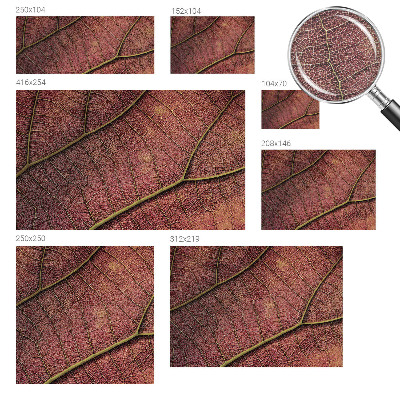 Modern wall mural Leafy texture