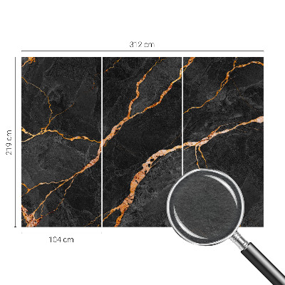 Modern wall mural for bedroom Marble veins