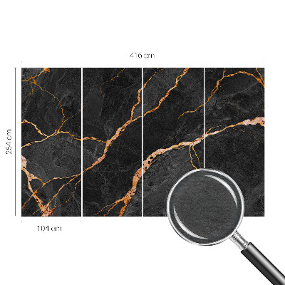 Modern wall mural for bedroom Marble veins