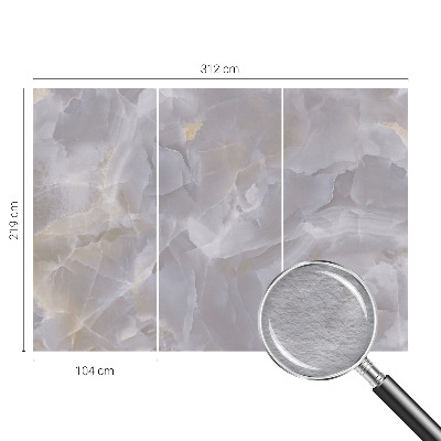 Non-woven wall mural Marble waves