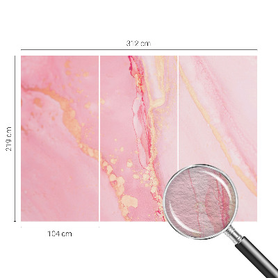 Wall mural for bedroom Pastel abstraction