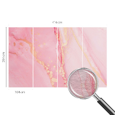 Wall mural for bedroom Pastel abstraction