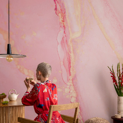 Wall mural for bedroom Pastel abstraction