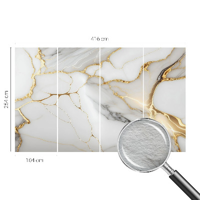 Bedroom wall mural wallpaper Marble elegance