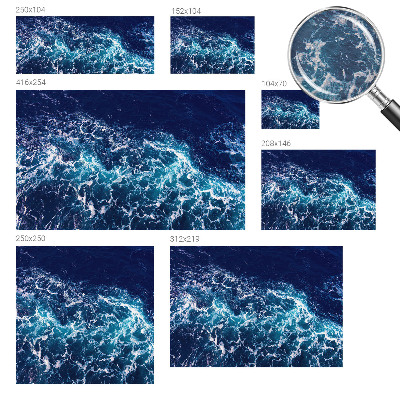 Large wall mural Sea waves