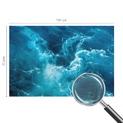 Large wallpaper mural Sea eddies