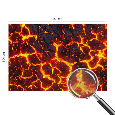 Large wall mural wallpaper Strong magma