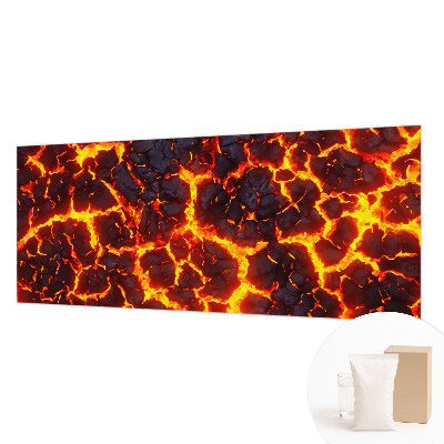 Large wall mural wallpaper Strong magma