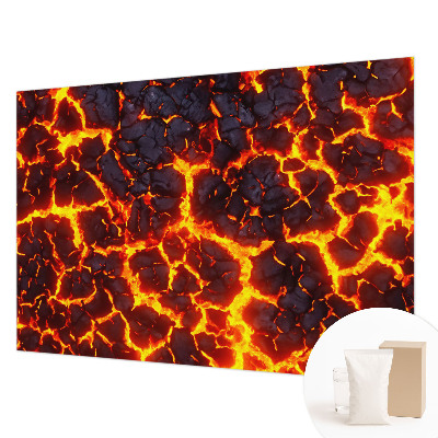 Large wall mural wallpaper Strong magma