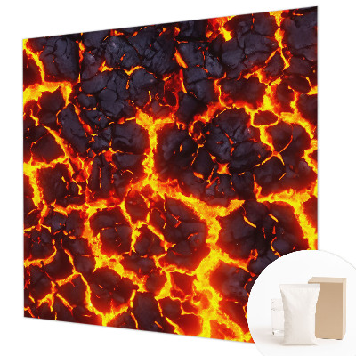 Large wall mural wallpaper Strong magma