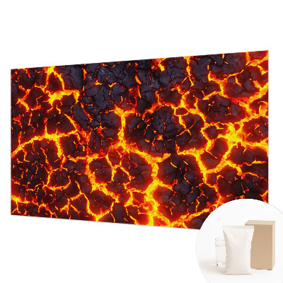 Large wall mural wallpaper Strong magma