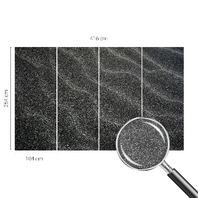 Custom size wall mural Sand waves