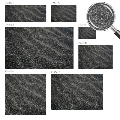 Custom size wall mural Sand waves