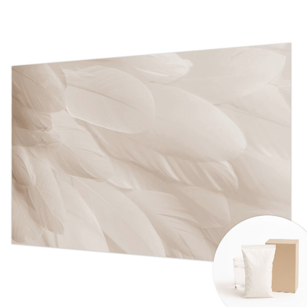 Modern wall mural Ethereal feathers