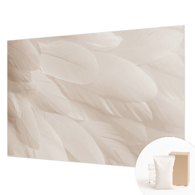 Modern wall mural Ethereal feathers