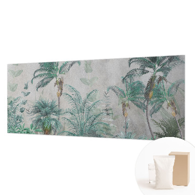 Modern wall mural for living room Exotic oasis