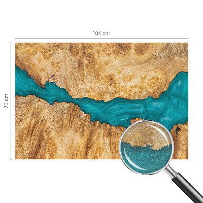 High quality wall mural wallpaper Wood and resin