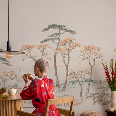 Large wallpaper mural Peaceful landscape