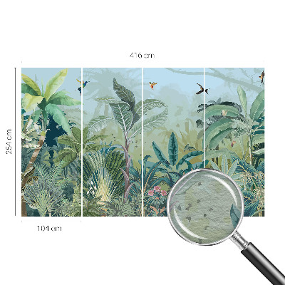 Wallpaper mural Tropical nature