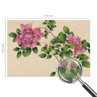 Photo wallpaper Romantic roses