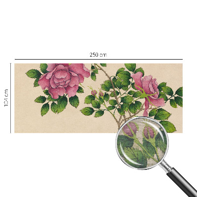 Photo wallpaper Romantic roses