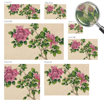Photo wallpaper Romantic roses