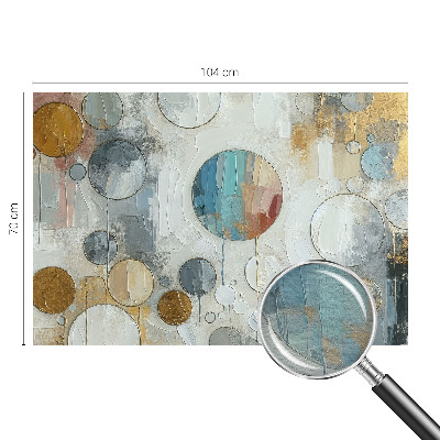 Photo wall mural Geometric circles