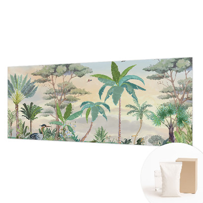 Bedroom wall mural wallpaper Exotic flora