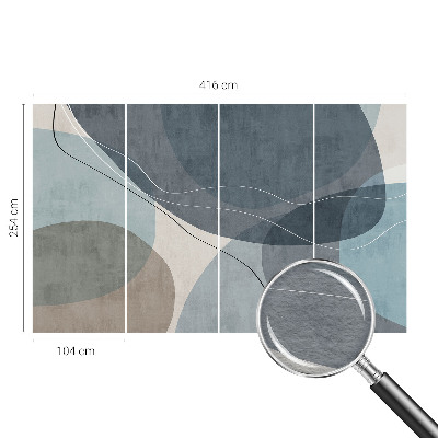 Large wall mural Modern abstraction