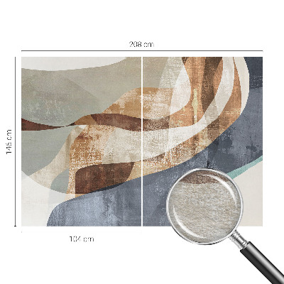 Large wall mural wallpaper Abstract composition