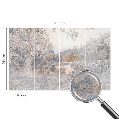 Custom size wall mural The Nature of Subtlety