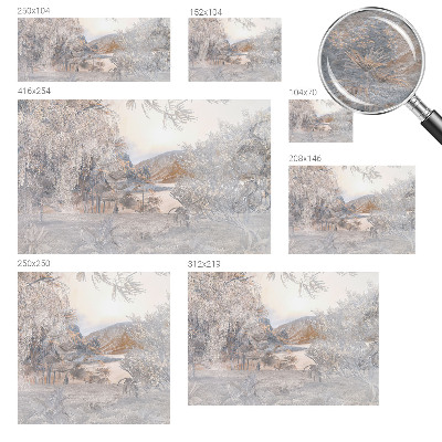 Custom size wall mural The Nature of Subtlety