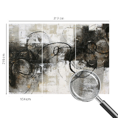 Modern wall mural Abstract vortex