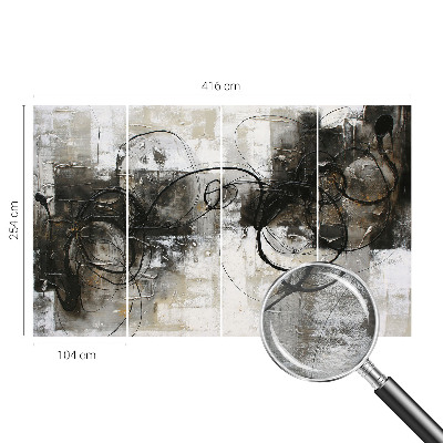 Modern wall mural Abstract vortex