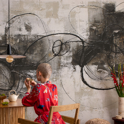 Modern wall mural Abstract vortex
