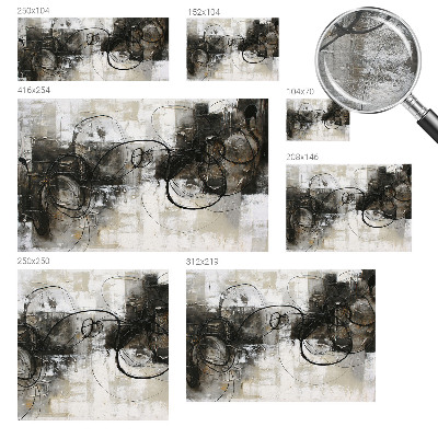 Modern wall mural Abstract vortex