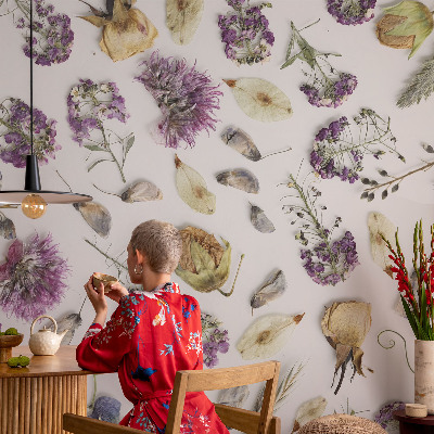 High quality photo wallpaper Dried flowers